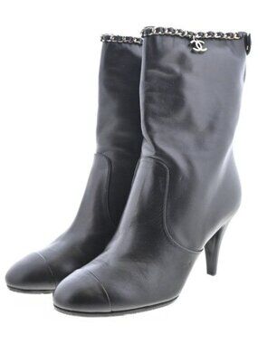 Chanel Boots Black